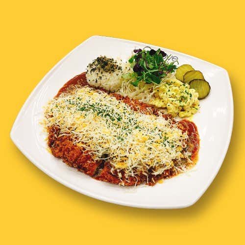눈꽃치즈돈가스 메뉴 사진(네이버)