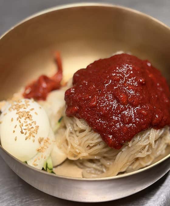 정식냉면 메뉴 사진(네이버)