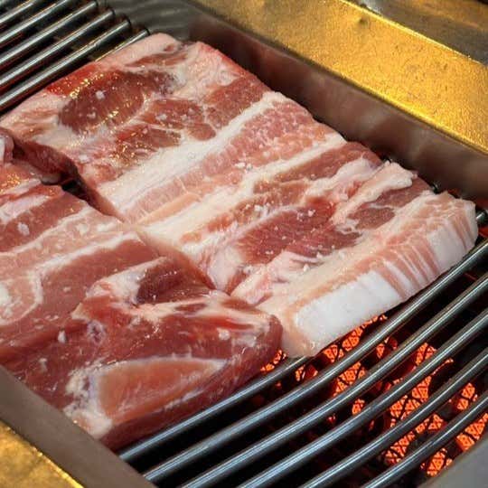 돼지생갈비 1인분 메뉴 사진(네이버)