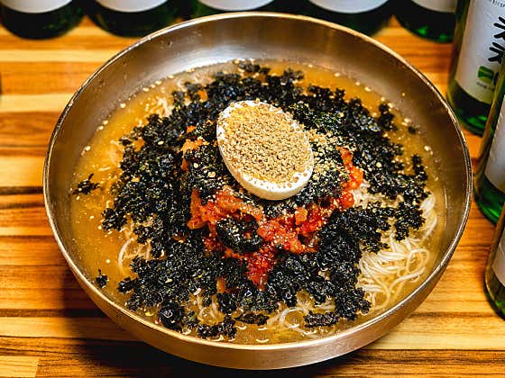김치말이국수 메뉴 사진(네이버)
