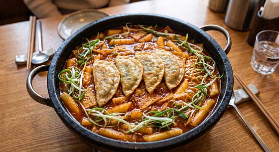국물떡볶이+야끼만두 메뉴 사진(네이버)