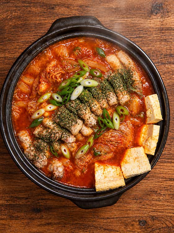 칼칼매콤 김치찌개 메뉴 사진(네이버)