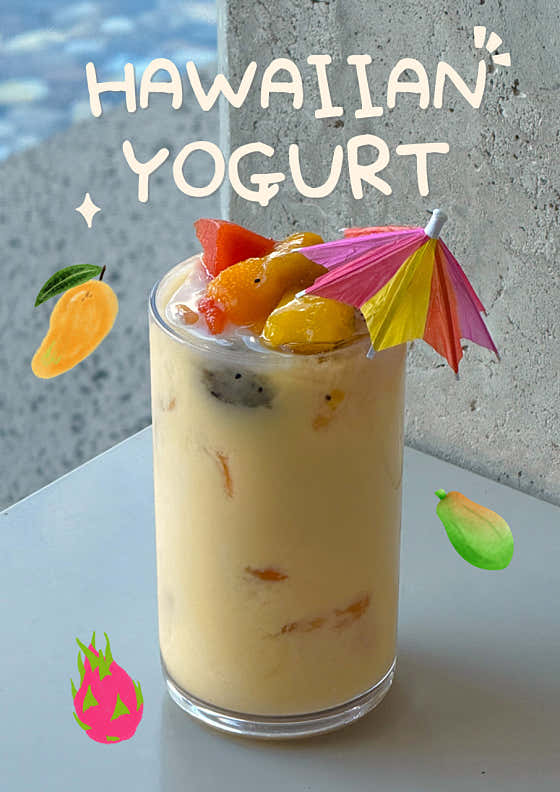 HAWAIIAN YOGURT 메뉴 사진(네이버)