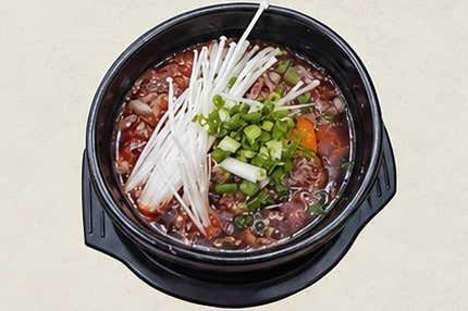 불고기뚝배기 메뉴 사진(네이버)