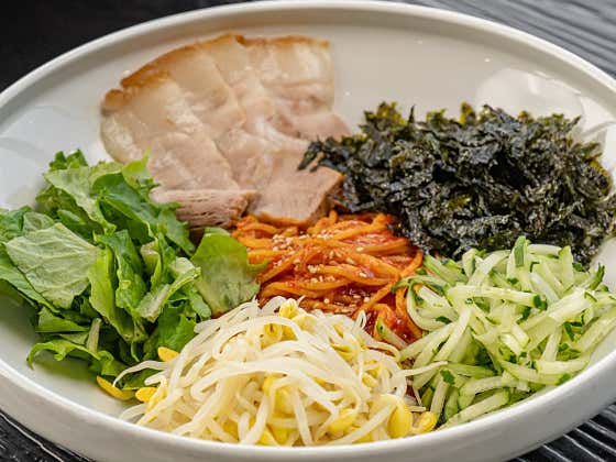 제주도 비빔국수 메뉴 사진(네이버)