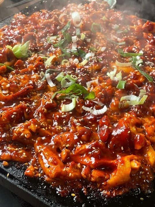 돌방구 촌닭구이 한마리반 메뉴 사진(네이버)
