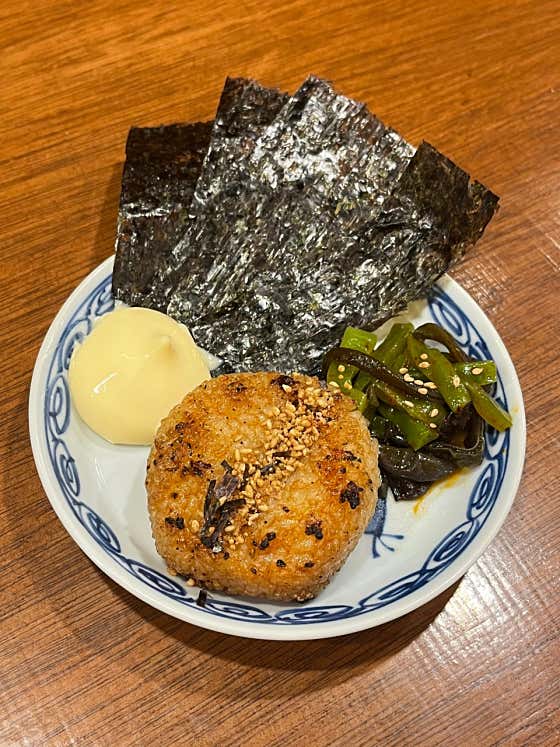 구운주먹밥 메뉴 사진(네이버)