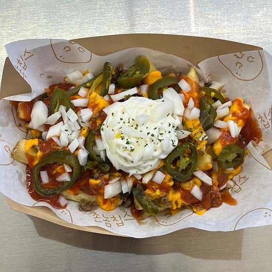 타코비프프라이 메뉴 사진(네이버)