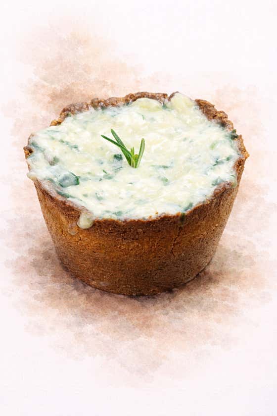 대파 크림치즈 스콘 메뉴 사진(네이버)