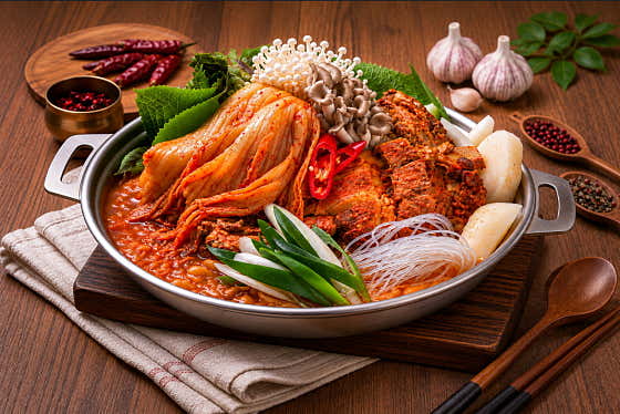 묵은지감자탕 - 소 메뉴 사진(네이버)