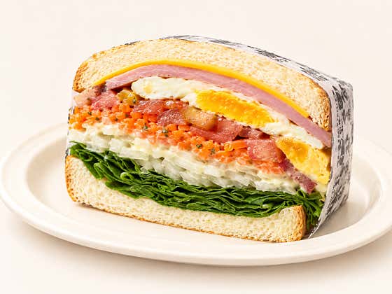 햄에그 샌드위치 메뉴 사진(네이버)