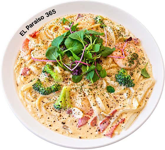 크림파스타 메뉴 사진(네이버)