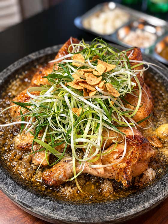 파 마늘 CHICK 메뉴 사진(네이버)