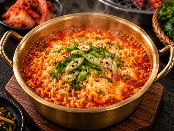 한강기계라면 메뉴 사진(네이버)