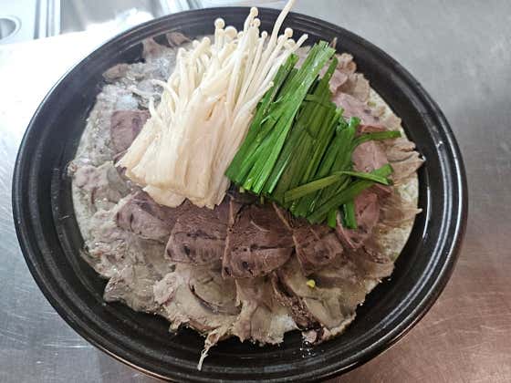 아롱사태 수육 메뉴 사진(네이버)