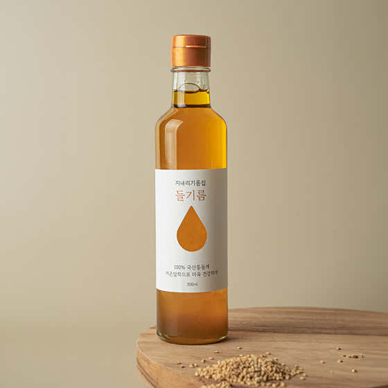들기름 300ml 메뉴 사진(네이버)