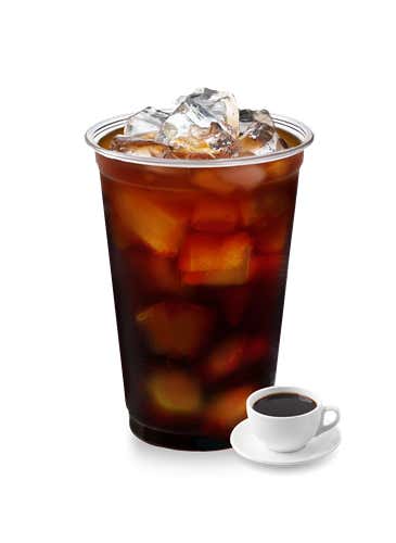 아메리카노(2샷)(hot/ice) 메뉴 사진(네이버)