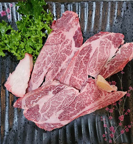 꽃등심 메뉴 사진(네이버)