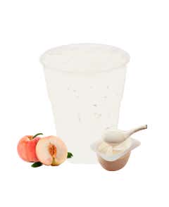 마시는 요거트(복숭아) 메뉴 사진(네이버)