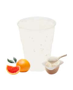 마시는 요거트(자몽) 메뉴 사진(네이버)