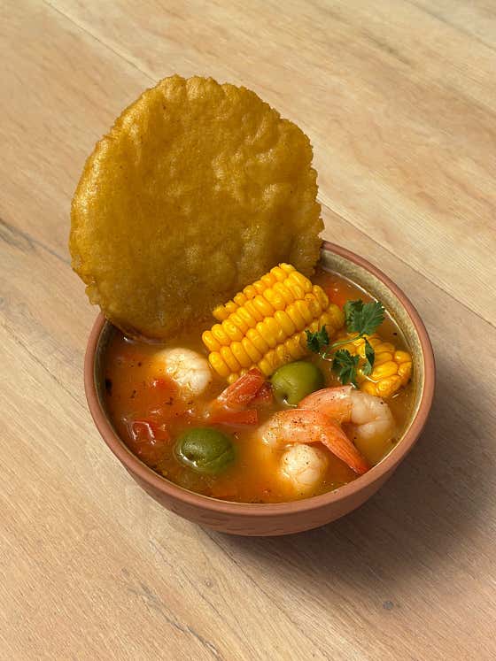 베라크루스 토마토 새우탕 메뉴 사진(네이버)
