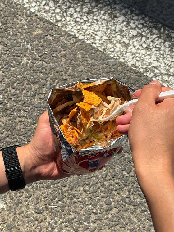 도리토스 타코 메뉴 사진(네이버)