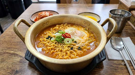 라면사리 메뉴 사진(네이버)