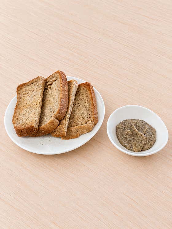들깨잼과 호밀빵 메뉴 사진(네이버)
