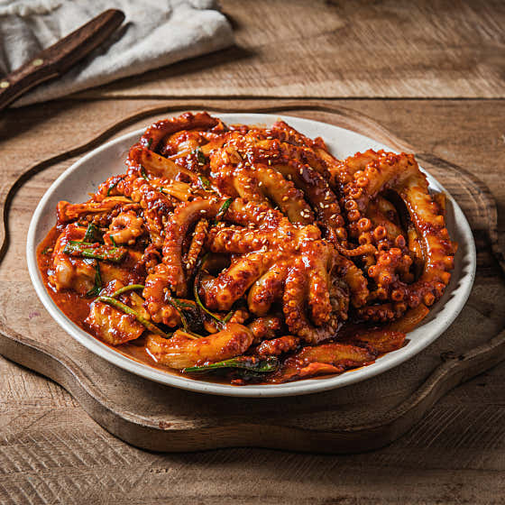 Octopus dish at Obongjip Gangnam Station