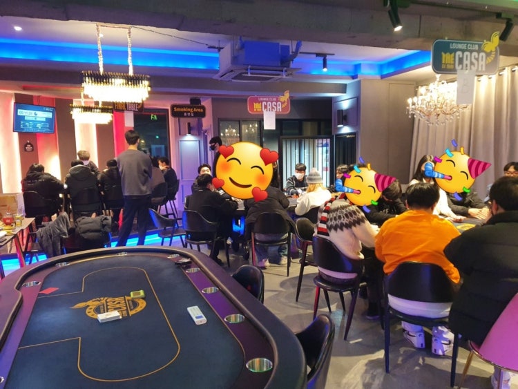 라운지클럽더까사 홀덤펍 매장 사진