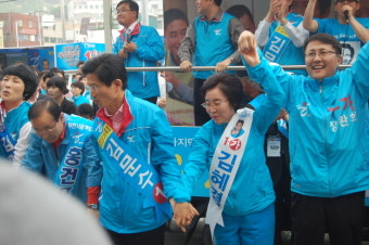 5월 25일 부천남부역 김문수 도지사 후보와의 합동 유세