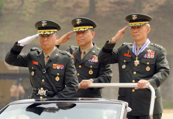 제29·30대 해병대 사령관 이·취임식 및 이홍희 사령관 전역식 전경