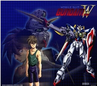 히이로 유이와 윙 건담 출격