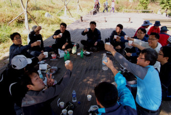 6기 임원 전현직 간부 산행 10월 16일