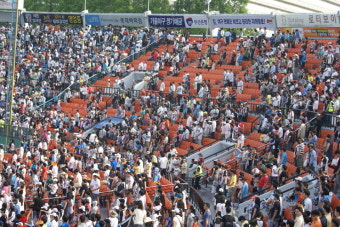 2009년 사직롯데전 직관사진들