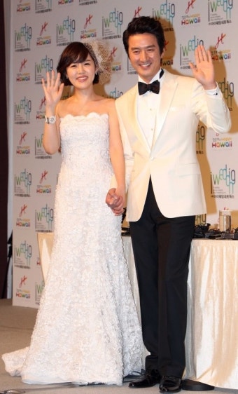 영화배우 정준호,아나운서 이하정 결혼