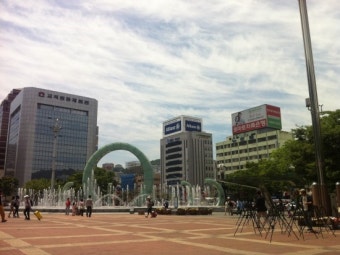 부산역 배웅