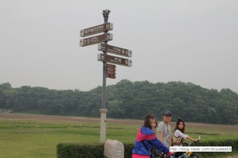 중국 유학생들과의 자전거 하이킹