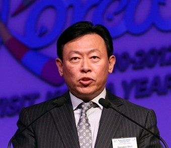 신동빈 롯데회장, 백두산에 오른다