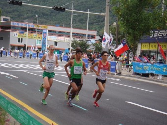 2011 대구세계육상권선수대회 남자마라톤 경기 상동네거리 풍경2.