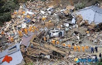 일본 태풍 탈라스 피해 심각