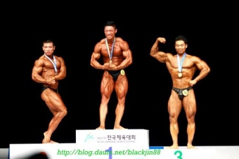 2011년 전국체전 보디빌딩 -75kg 금메달리스트 보디빌더 류제형