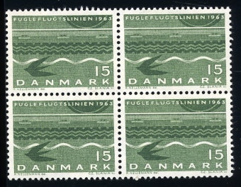 157 - 블럭 / 덴마크-독일간 직통도로 개통 기념, 덴마크, 1963