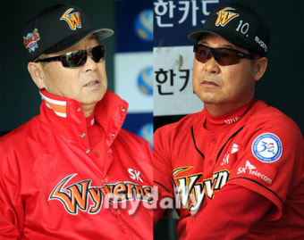한국야구의 현 실정 바로 야신 김성근 전 sk감독과 이만수 현 sk감독..... 야구는 잘할지 몰라도...
