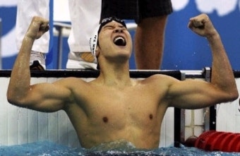 박태환 1500m 한국신기록...무려 7초65단축