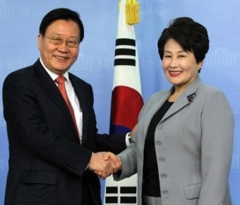 전여옥의원 새누리당에서 국민생각당으로