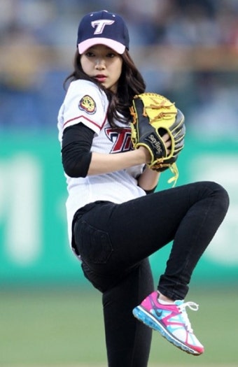기아VS삼성 /박신혜시구