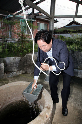 7월 8일 출마선언한 김두관, 모여든 인파 장난 아니네?