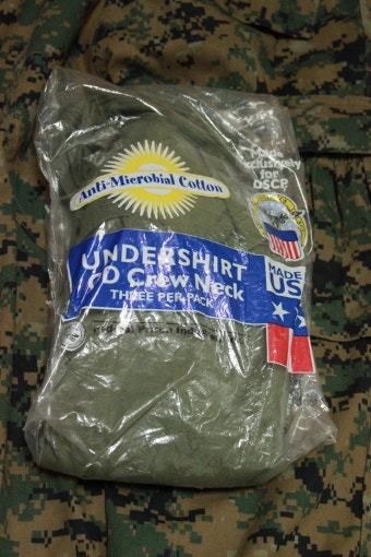 [USMC] 미해병대 지급 OD 티셔츠