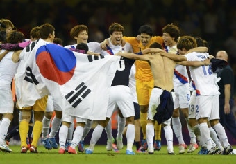 대한민국 런던 올림픽 축구 동메달 획득!